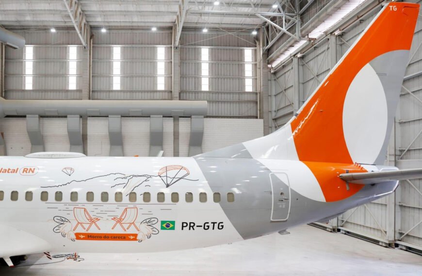 GOL Linhas Aéreas lança nova aeronave temática em homenagem ao Rio Grande do Norte