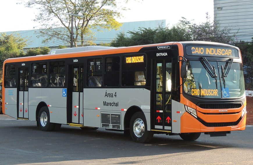 Caio moderniza frota de empresa do DF com 100 ônibus zero KM