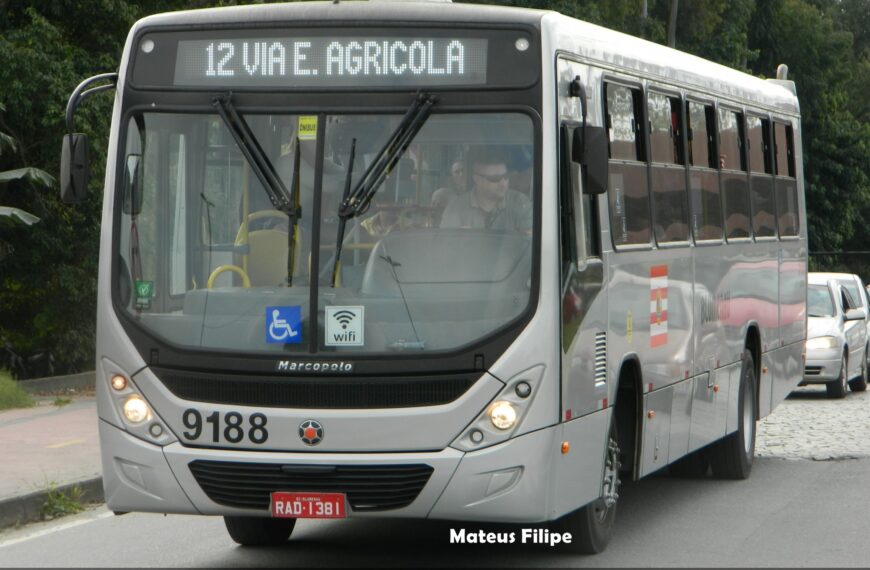 Ônibus de transporte coletivo é furtado em Blumenau e encontrado abandonado