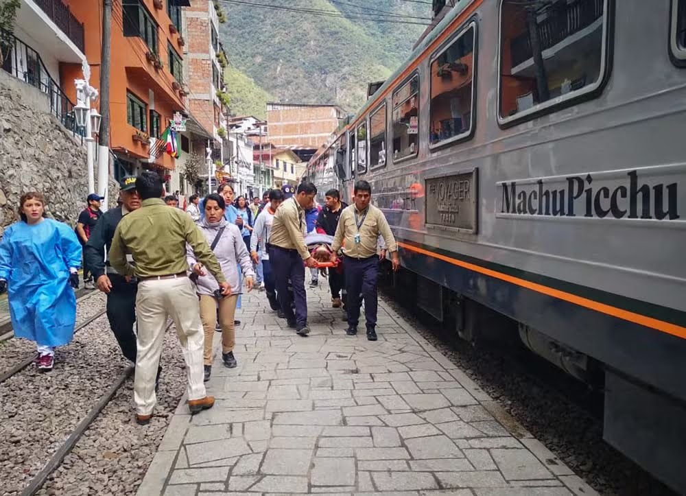 Acidente de ônibus em Machu Picchu deixa 30 turistas feridos 8 Stringer AFP Via G1