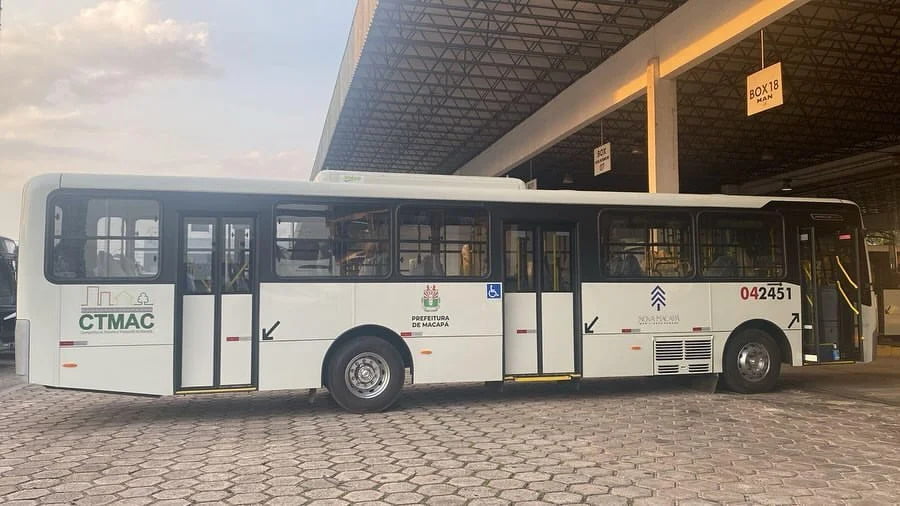 Macapá amplia frota com ônibus modernos e sustentáveis