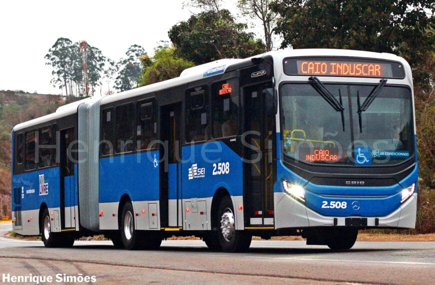 Mobibrasil moderniza frota com novos ônibus articulados no Grande Recife