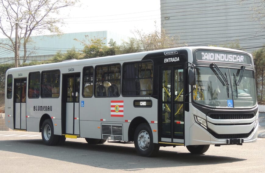 BluMob renova frota de transporte coletivo em Blumenau com 30 novos ônibus