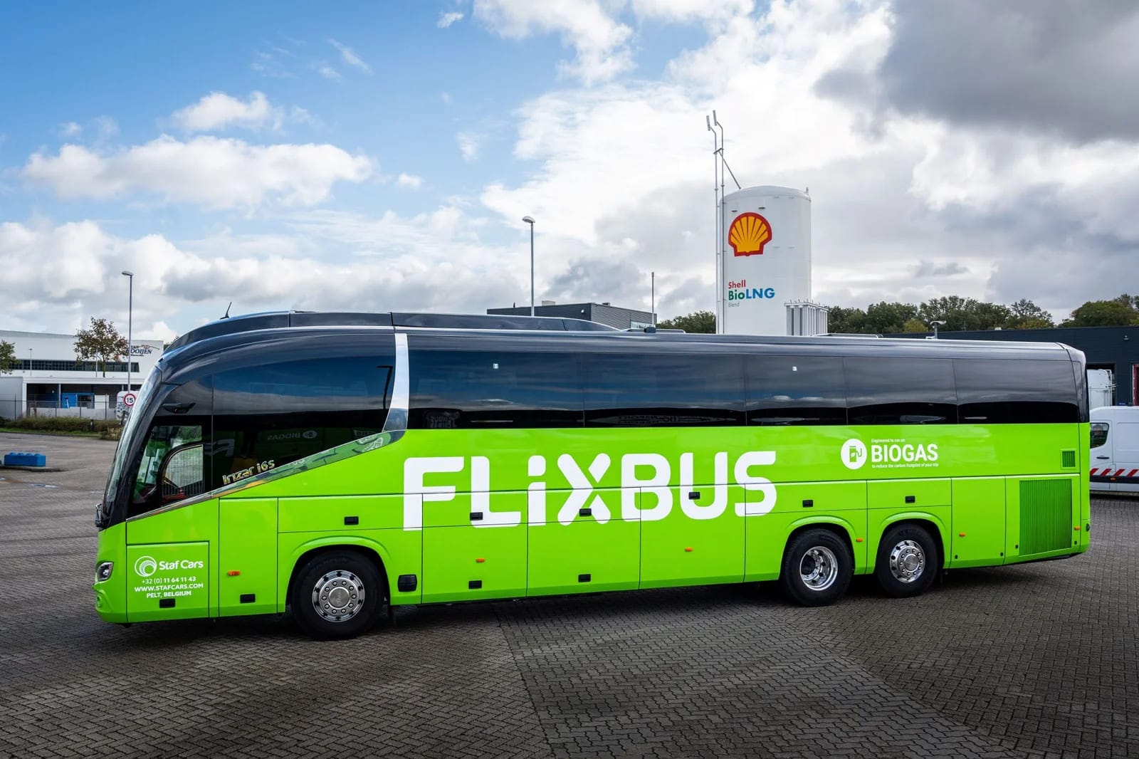 FlixBus lança ônibus movidos a bioLNG na Europa