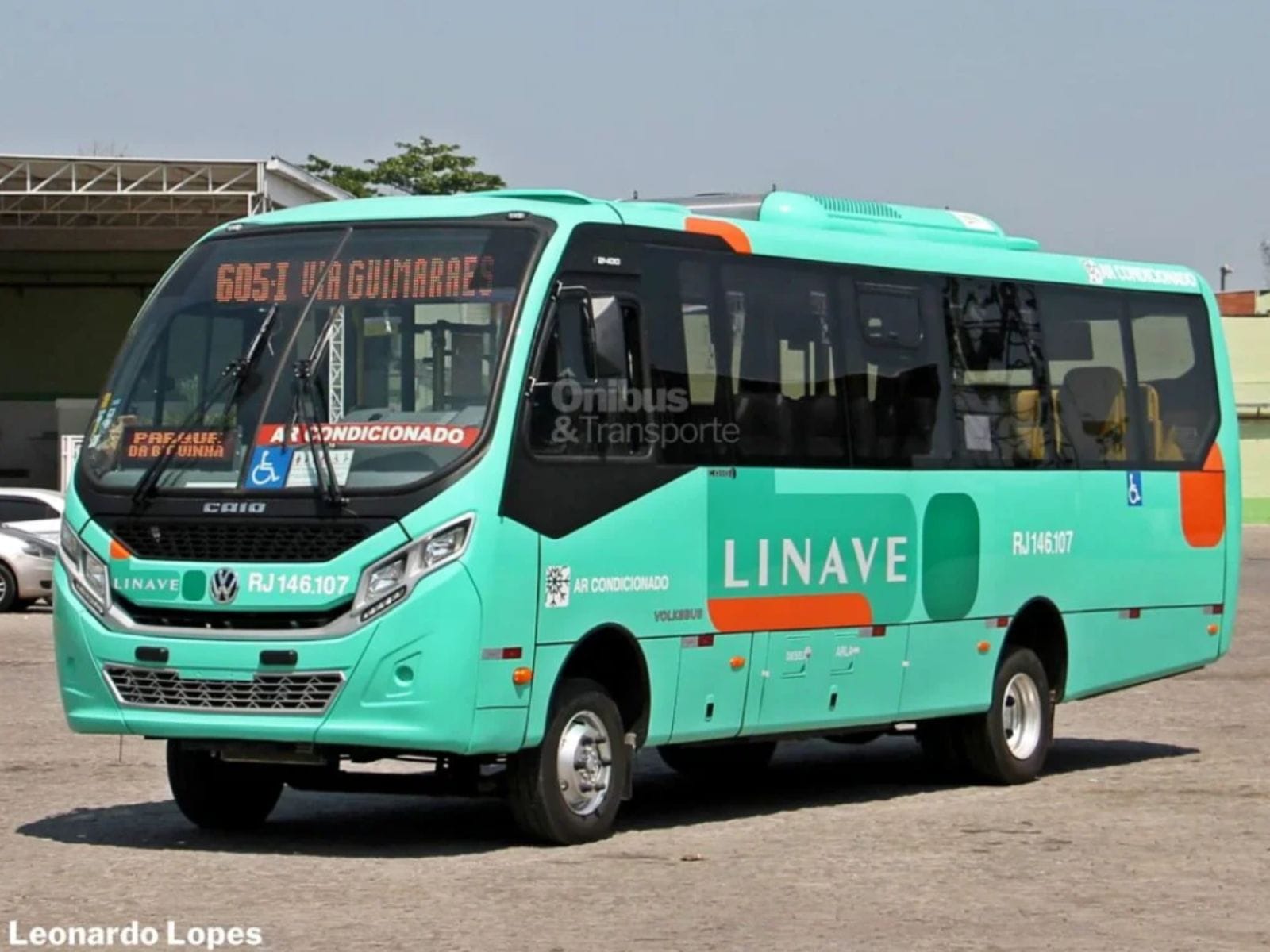 Linave moderniza frota com novos micros Caio F2400
