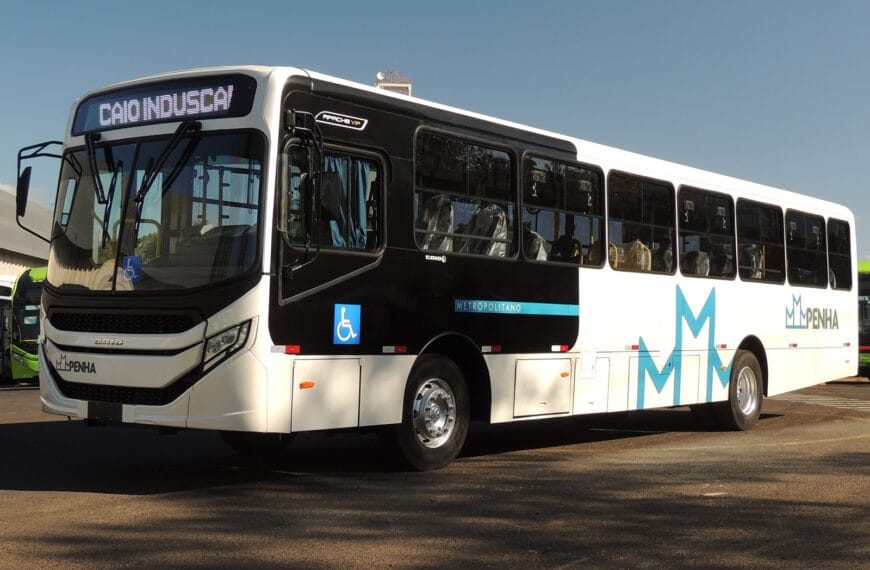 Empresas do Grupo Comporte renovam frota com novos ônibus Caio no Paraná