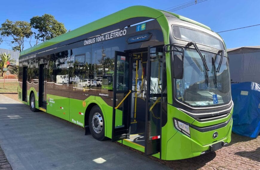 Zona Leste de São Paulo recebe novos ônibus 100% elétricos da BYD