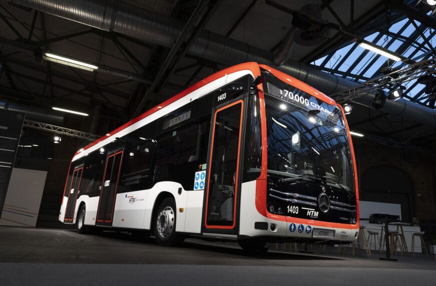 Mercedes-Benz celebra a produção de 70 mil unidades do ônibus Citaro