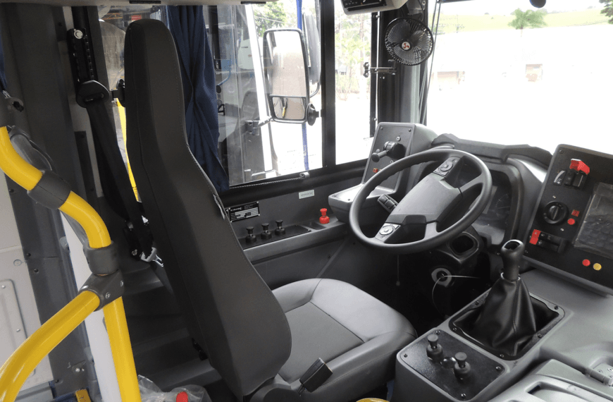 15 novos ônibus são entregues pela Caio Induscar em Barueri (SP)