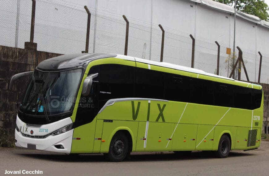 VIX renova frota com novos ônibus Viaggio G8 1050