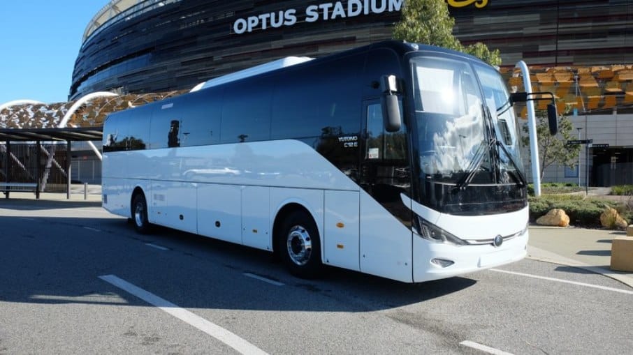 Ônibus elétrico atinge marca histórica de 500 km com uma carga na Austrália 9 youtong