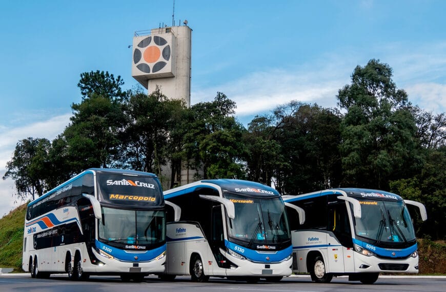 Viação União Santa Cruz renova frota com 18 novos ônibus Marcopolo