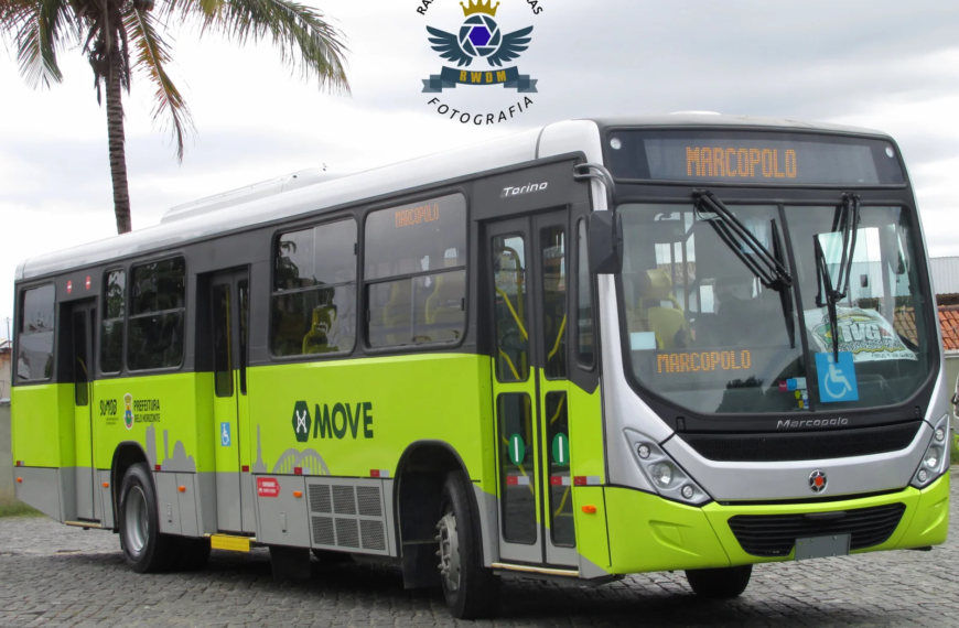 Coletur moderniza frota com novo ônibus Torino para o sistema MOVE em Belo Horizonte