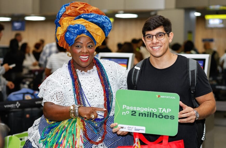 TAP Air Portugal ultrapassa 2 milhões de passageiros em rotas entre Brasil e Portugal em 2024