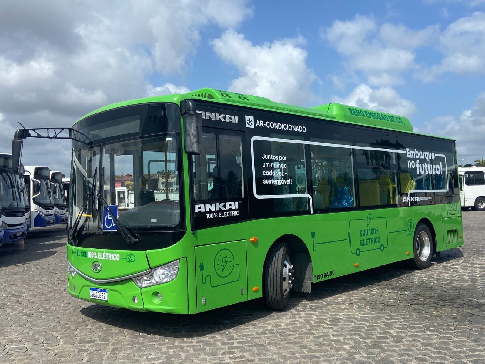 Trampolim da Vitória vai realizar testes com ônibus elétrico e com ar-condicionado na Região Metropolitana de Natal