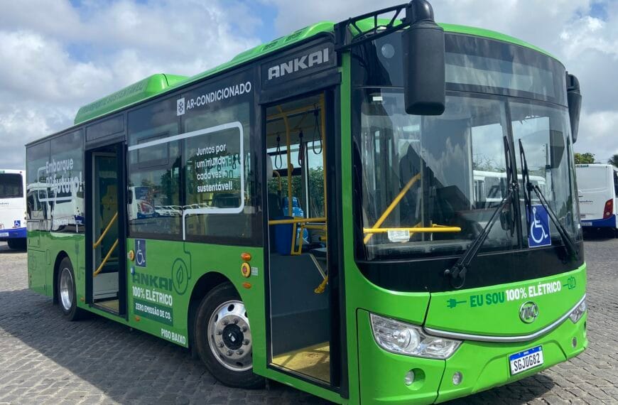 Trampolim da Vitória vai realizar testes com ônibus elétrico e com ar-condicionado na Região Metropolitana de Natal
