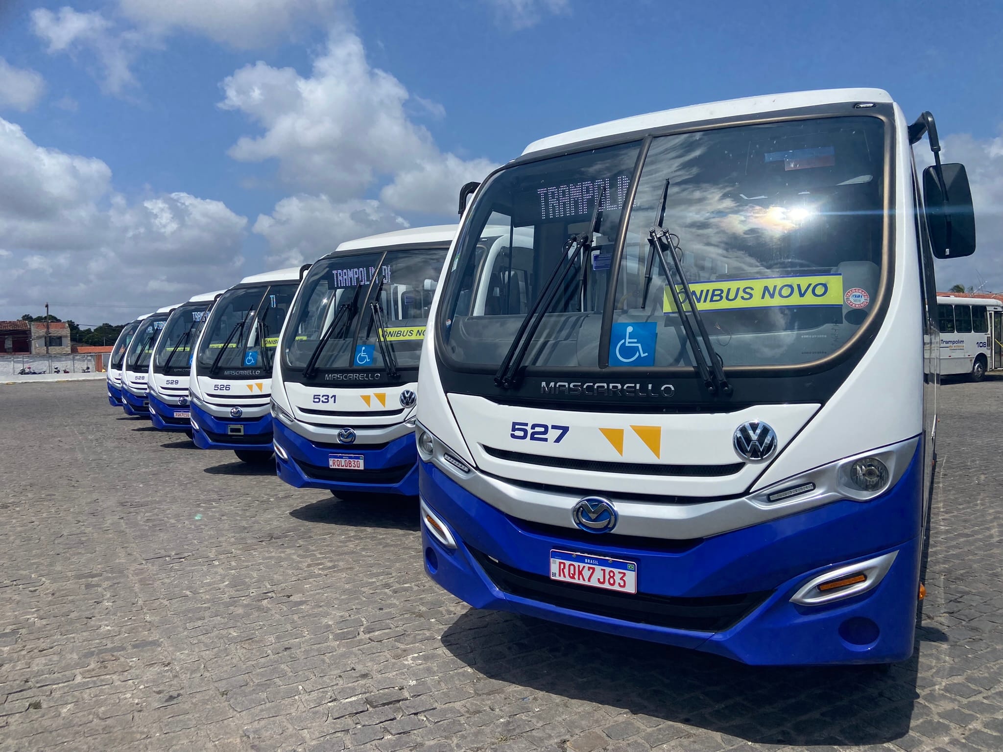 Trampolim da Vitória incorpora seis novos ônibus em sua frota