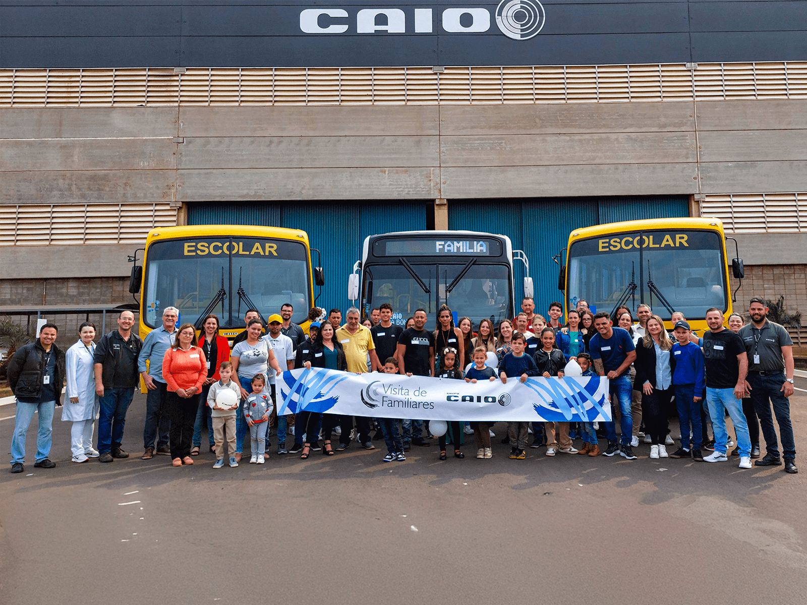 Grupo Caio promove visitas familiares e fortalece laços entre colaboradores e empresa