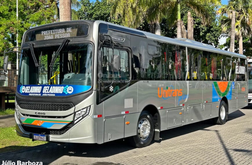 João Pessoa ampliará frota de ônibus com ar condicionado em 50% em 2025