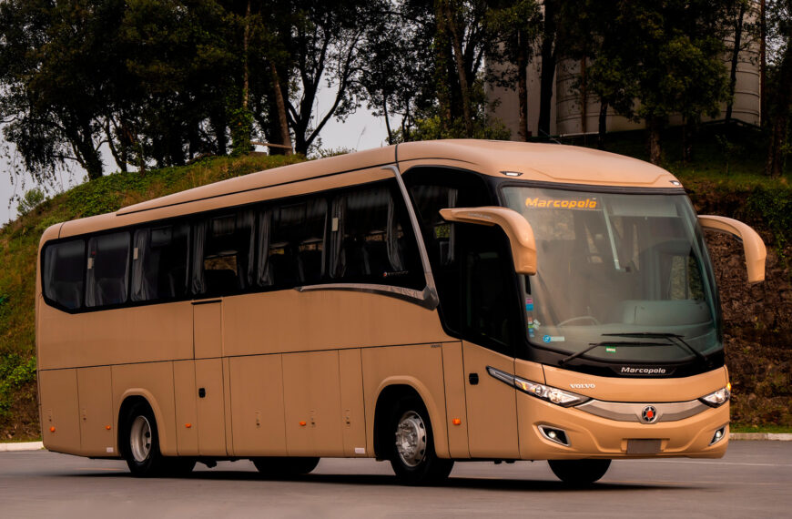 Marcopolo anuncia exportação de ônibus para o Oriente Médio