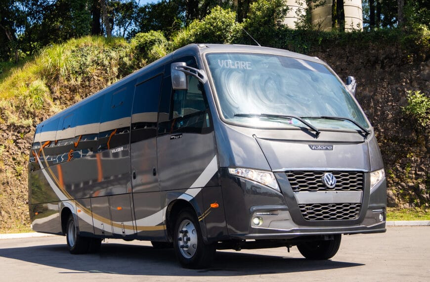 Volare expande atuação internacional com exportação de micro-ônibus para a Costa Rica