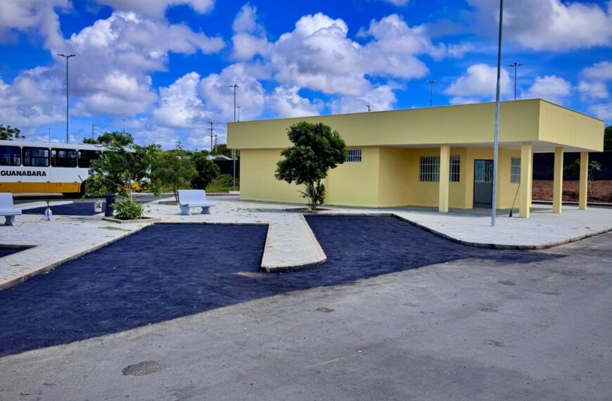 Prefeitura de Natal inaugura novo terminal de ônibus no bairro Nova Natal