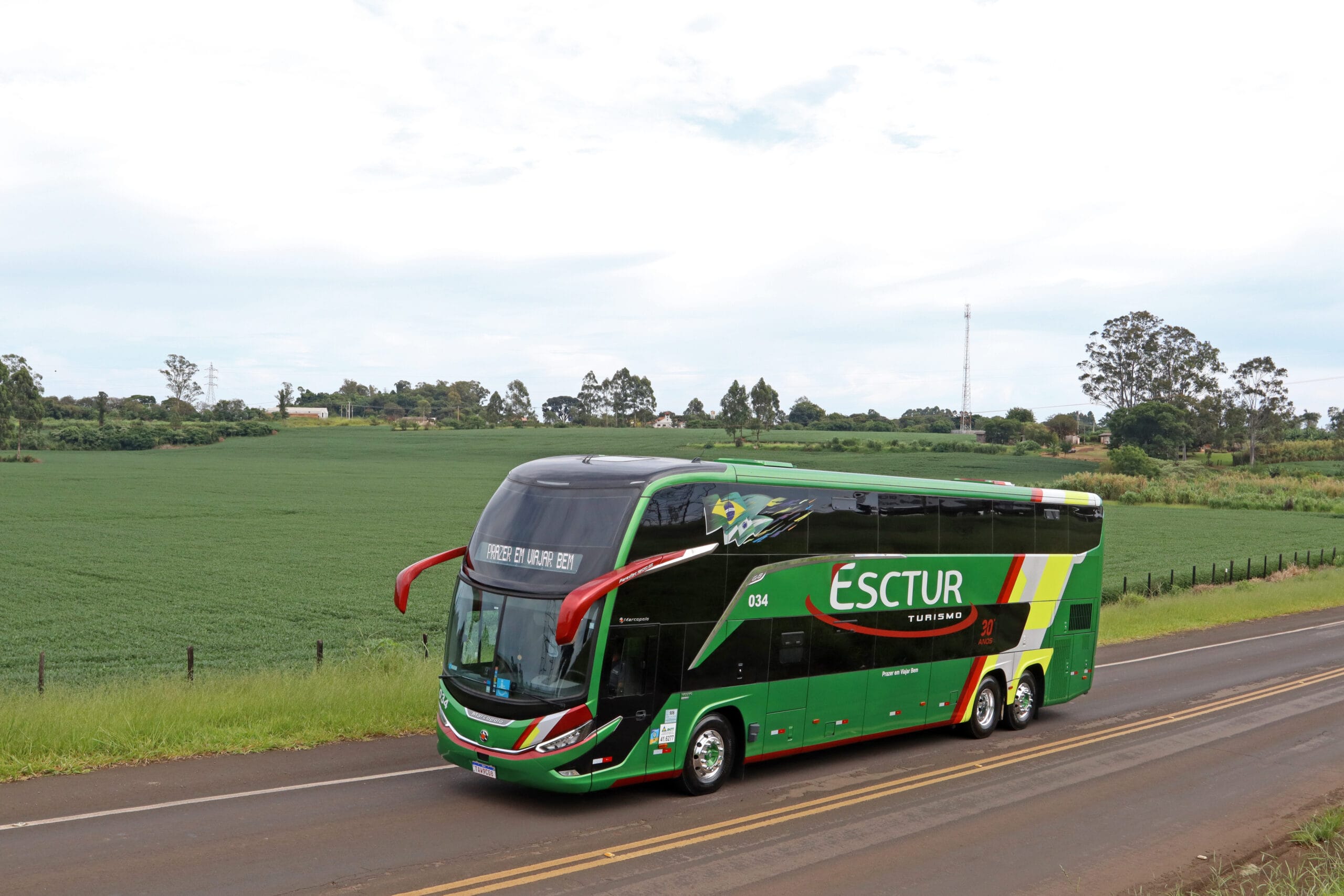 Volvo inicia entrega de ônibus com nova geração do Sistema de Segurança Ativa