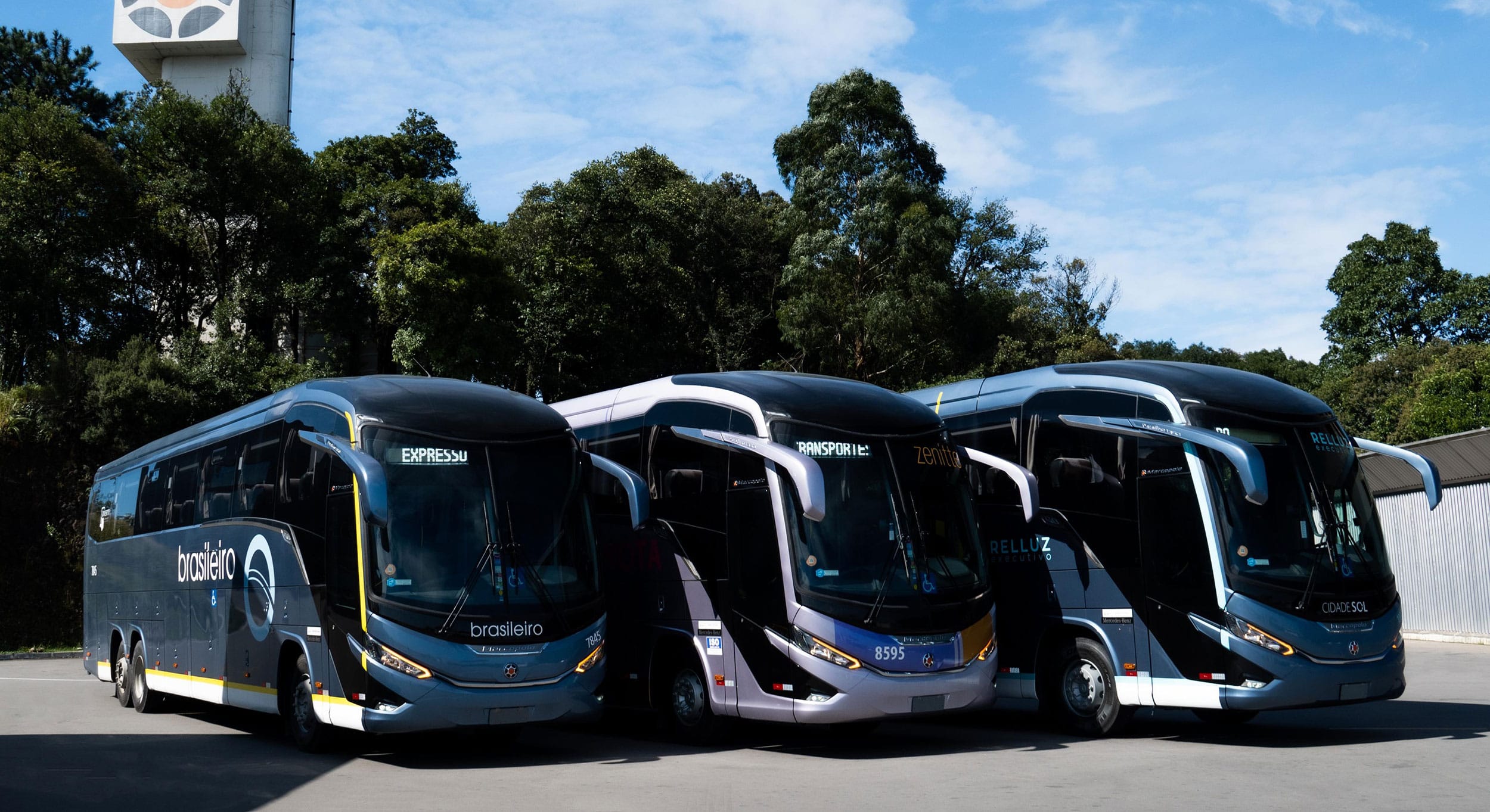 Grupo Brasileiro reforça parceria com a Mercedes-Benz e amplia frota com mais de 220 ônibus