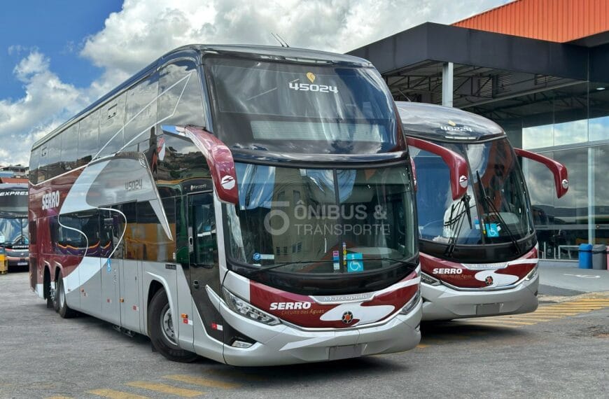 Viação Serro adquire novos ônibus da Marcopolo para modernização da frota