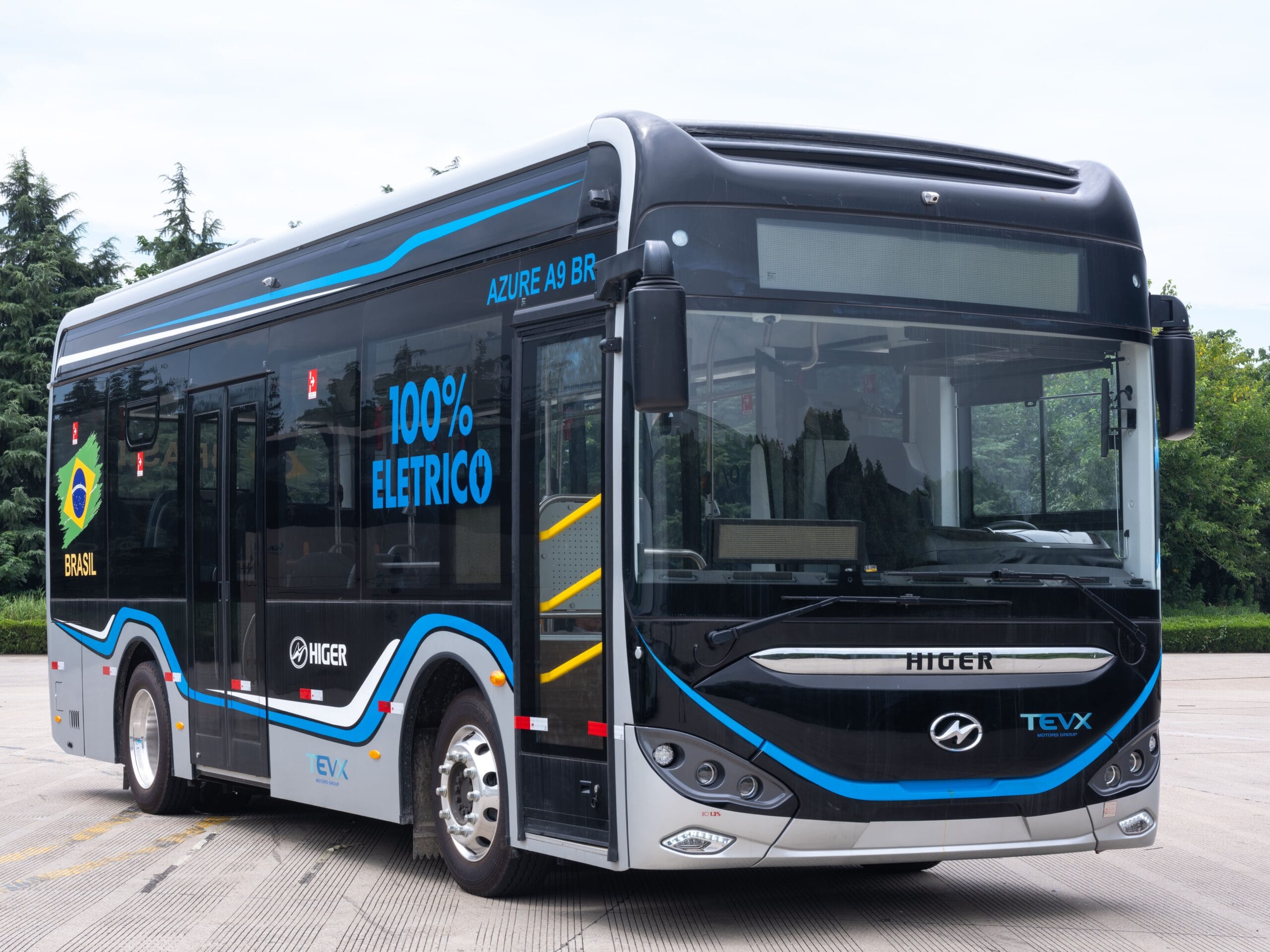 TEVX Higer Bus amplia portfólio no Brasil com novos modelos elétricos e de luxo