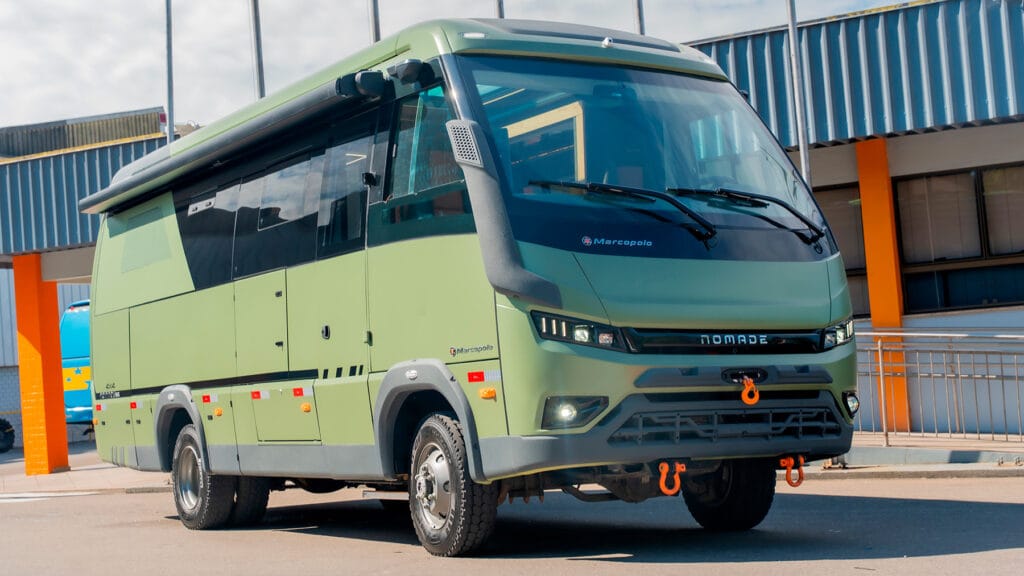 Marcopolo expõe modelo de motorhome na ExpoRaiz 2025 8 Marcopolo apresenta seu modelo de Motorhome em exposição no RS