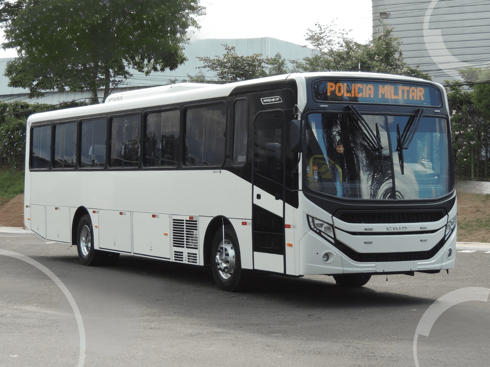 Caio produz ônibus para reforçar segurança pública em São Paulo