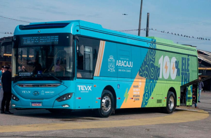 Aracaju busca financiamento para compra de ônibus elétricos e modernização do transporte público