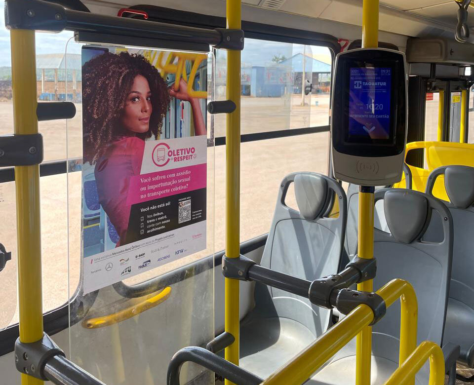 Mercedes-Benz amplia campanha contra assédio no transporte coletivo