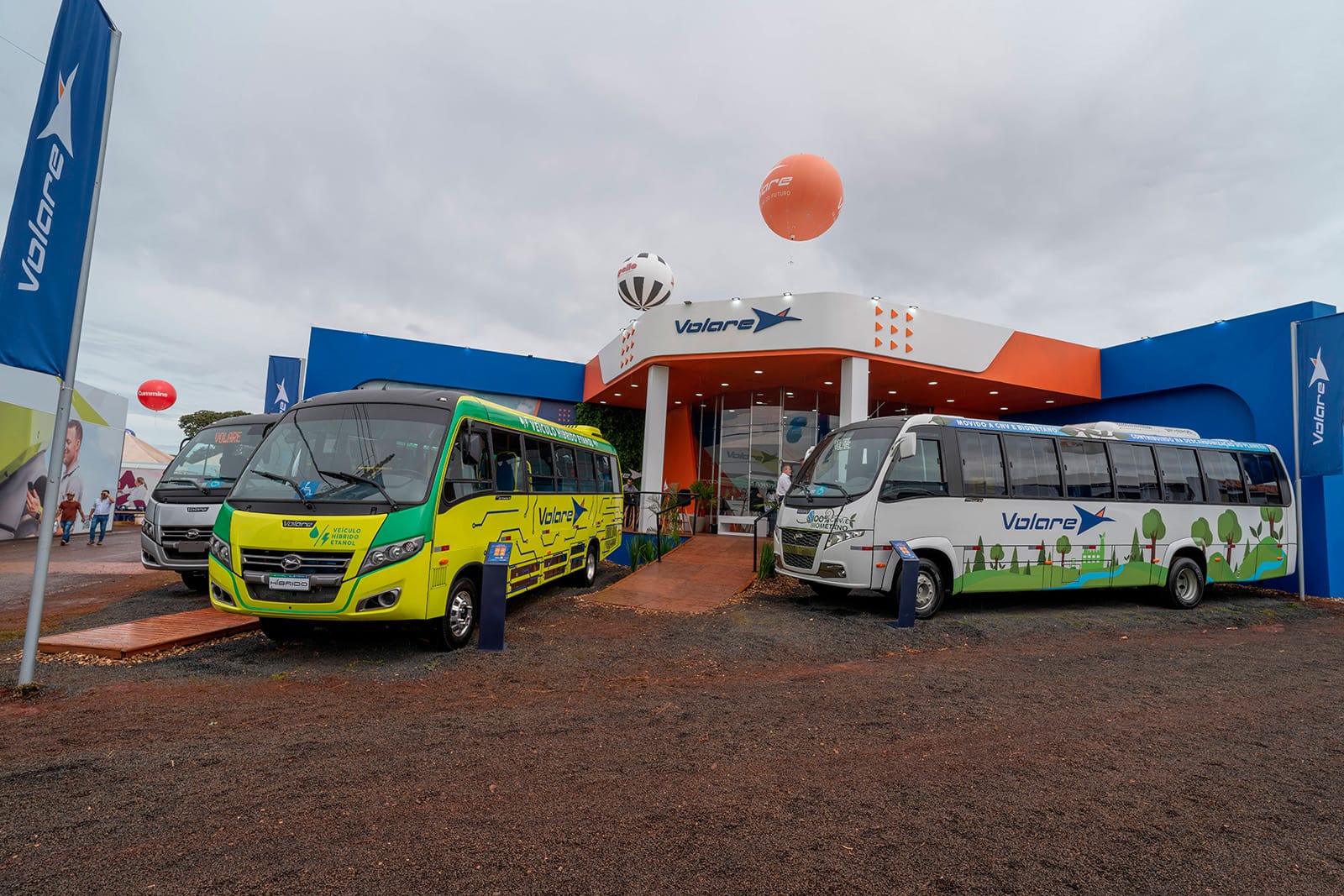 Volare leva micro-ônibus sustentáveis à Agrishow e aposta na descarbonização do transporte rural