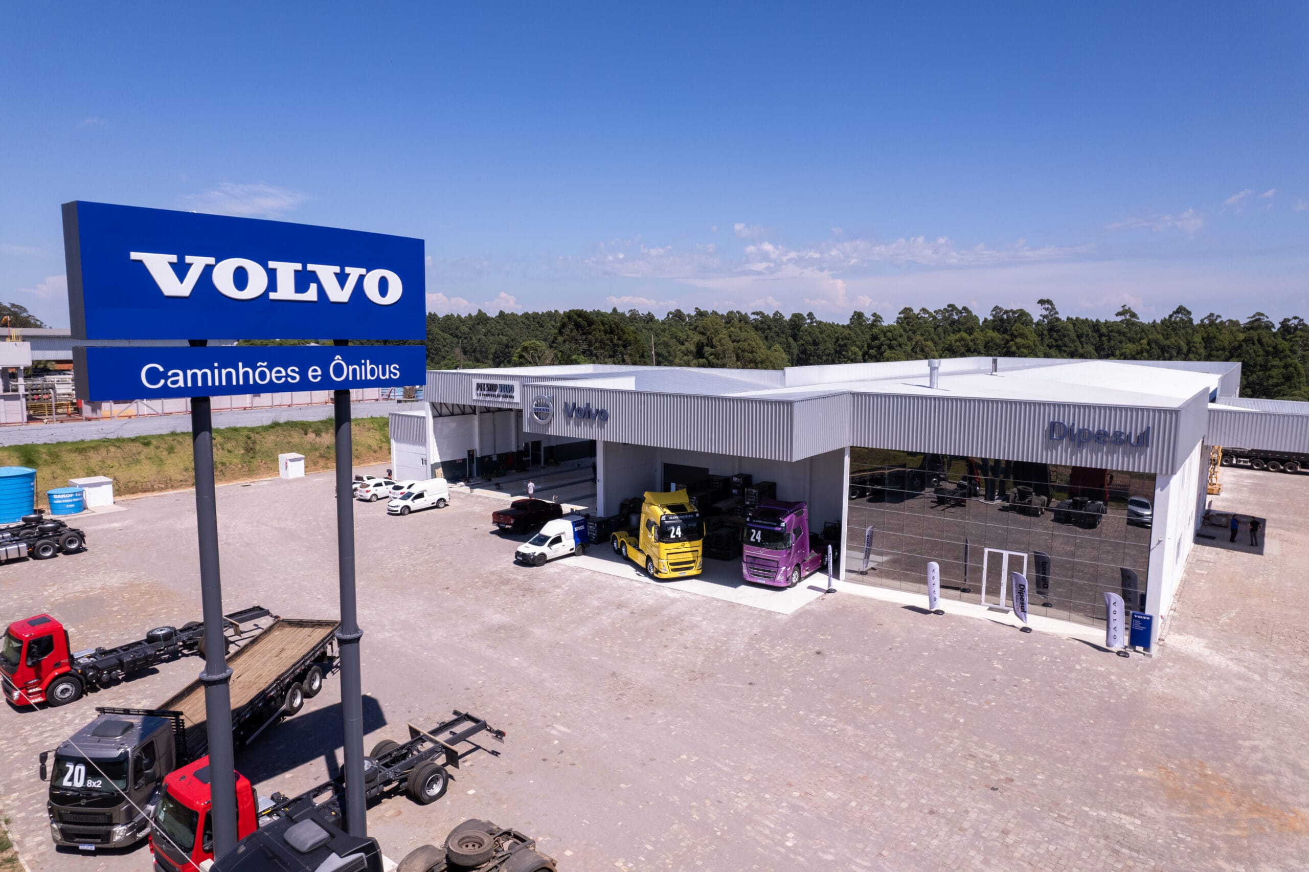 Volvo amplia presença no Sul com nova concessionária no RS