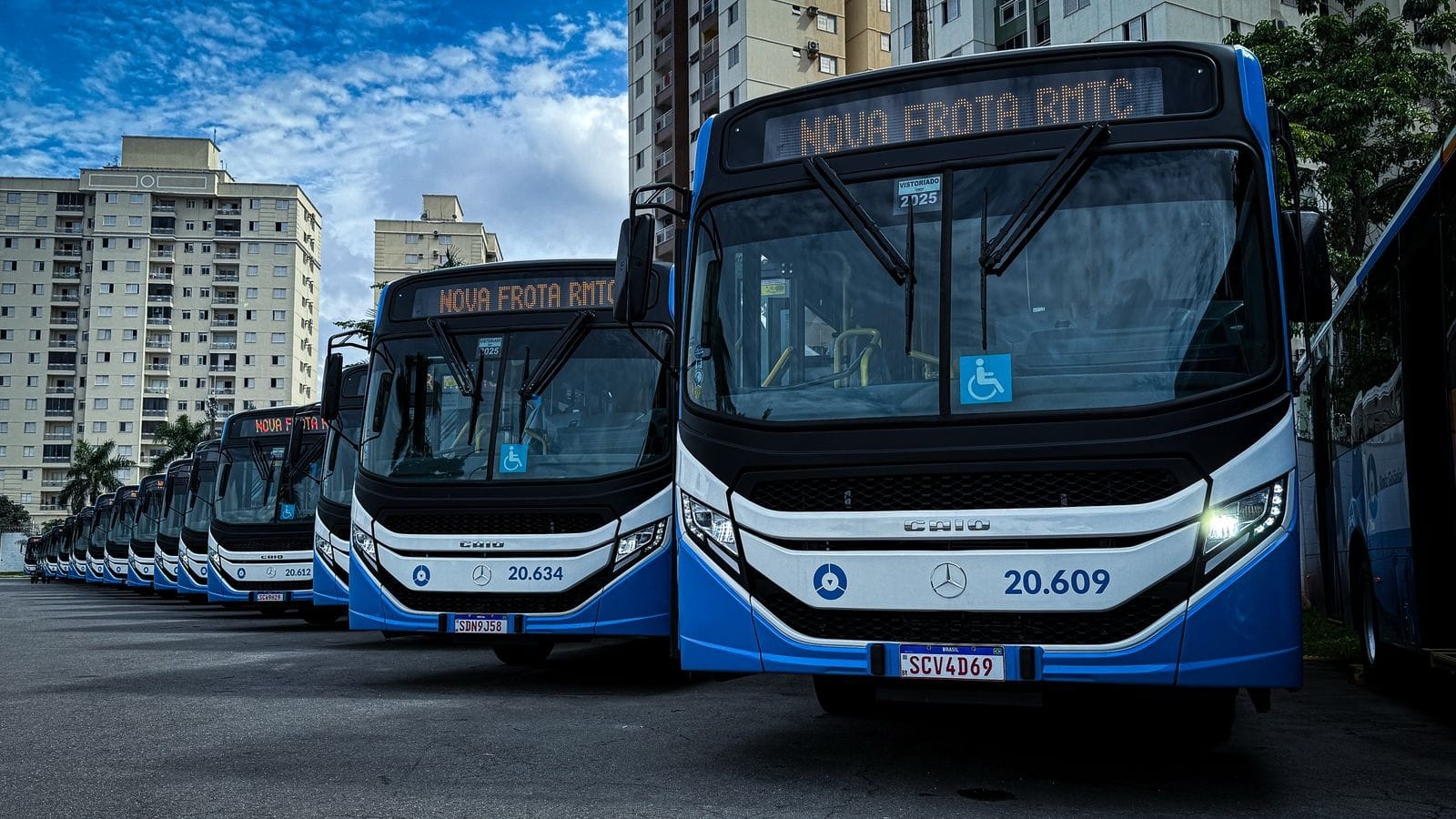 Mercedes-Benz consolida presença em Goiânia com 240 novos ônibus Euro 6