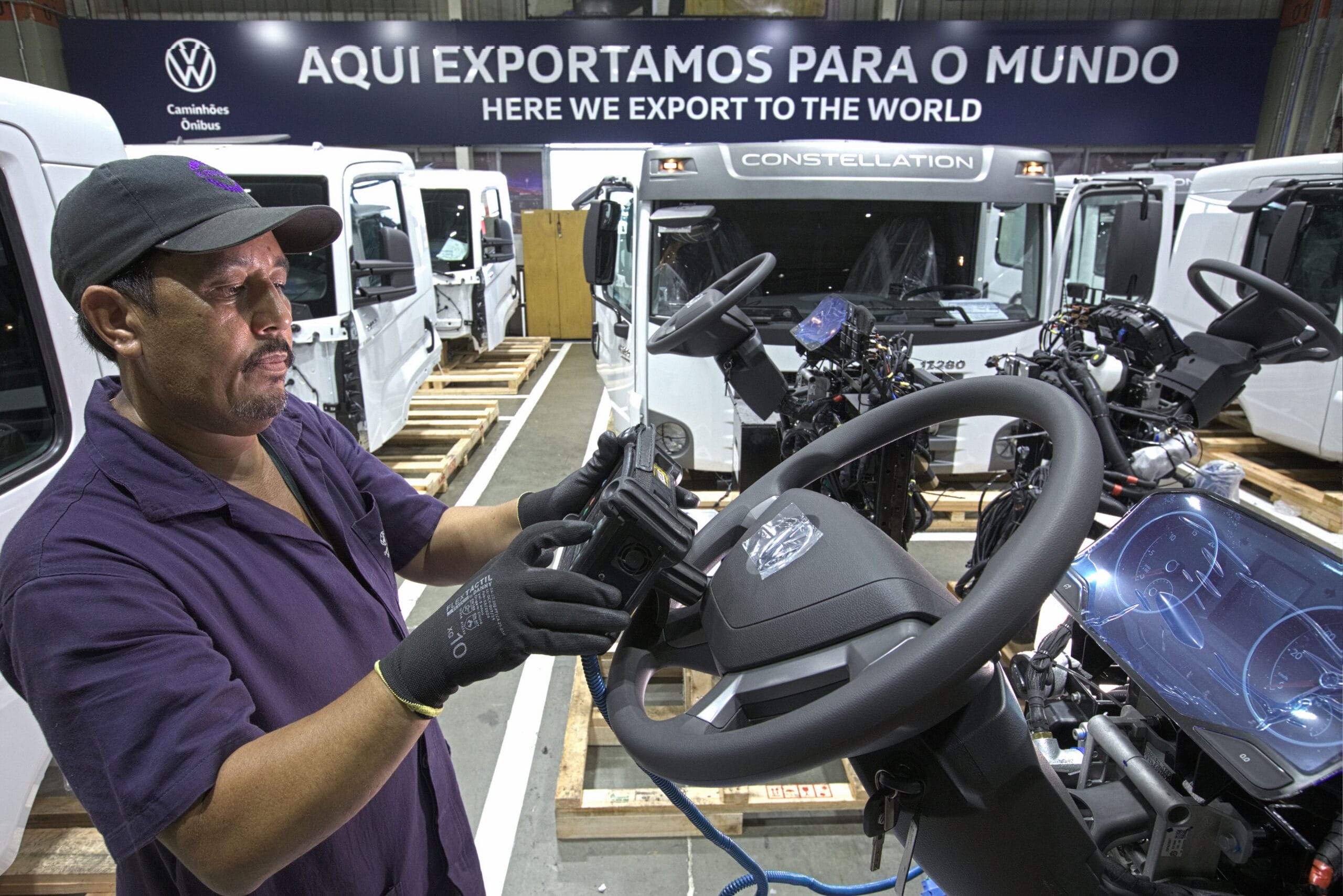 Volkswagen bate recorde histórico de exportações de kits SKD com destaque para expansão na Argentina