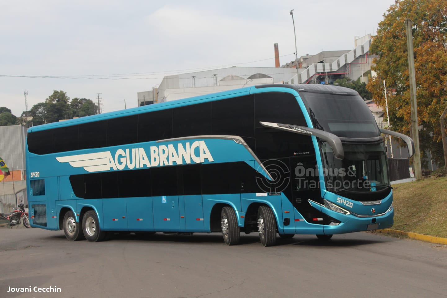 Águia Branca amplia frota com novos Paradiso G8 1800 DD da Marcopolo