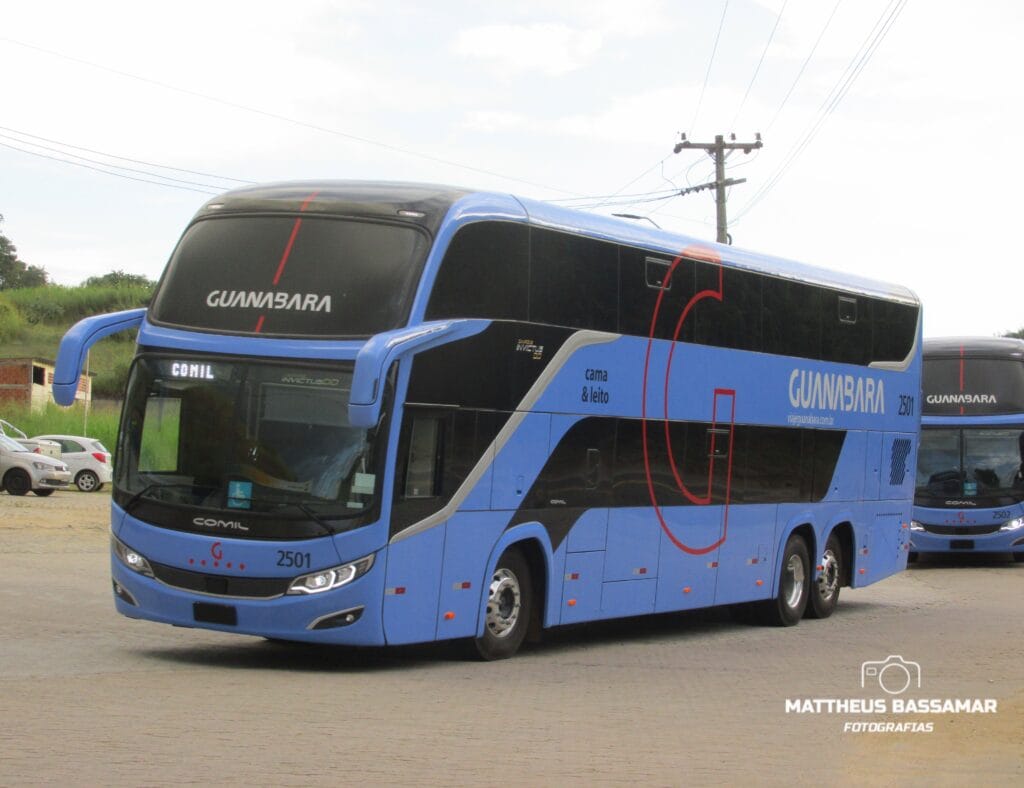 Expresso Guanabara começa a receber nova frota de ônibus do serviço Leito Cama 4 Expresso Guanabara começa a receber nova frota de ônibus do serviço Leito Cama