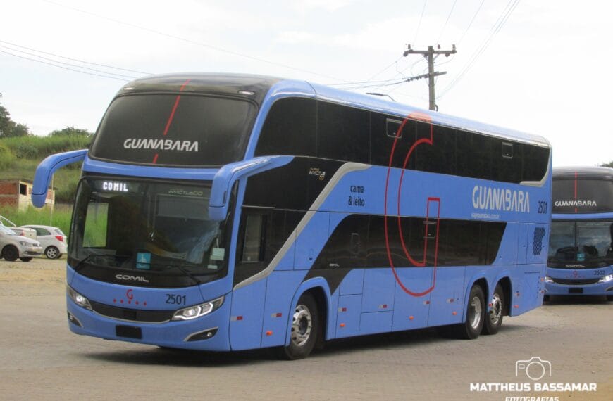 Expresso Guanabara começa a receber nova frota de ônibus do serviço Leito Cama