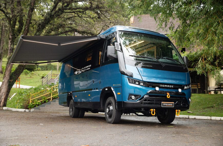 Marcopolo apresenta o motorhome NOMADE na Fenajeep, em Santa Catarina