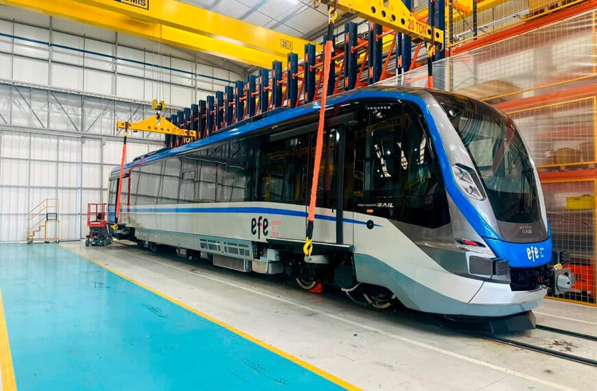 Marcopolo Rail conclui entrega de composições ferroviárias para a EFE Trenes de Chile