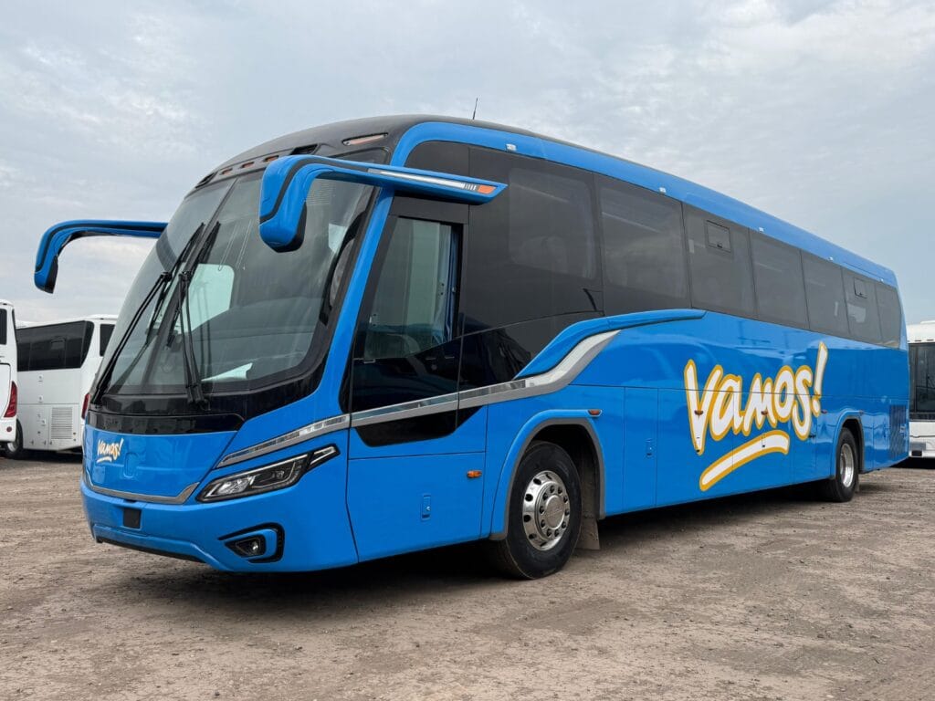 Empresa do Chile renova frota com ônibus novos entregues pela Busscar 5 Empresa do Chile renova frota com ônibus novos entregues pela Busscar