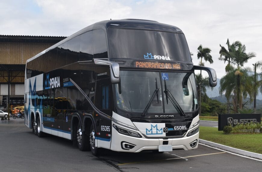 Busscar intensifica entregas para o Grupo Comporte e já soma mais de 120 ônibus fornecidos em 2025