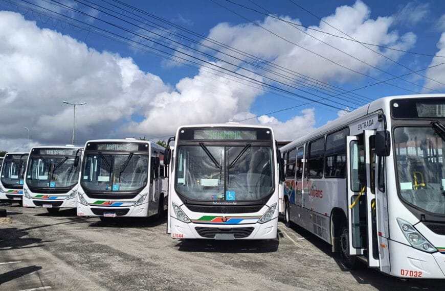 João Pessoa recebe 13 ônibus novos nas linhas circulares e amplia renovação da frota em 2025
