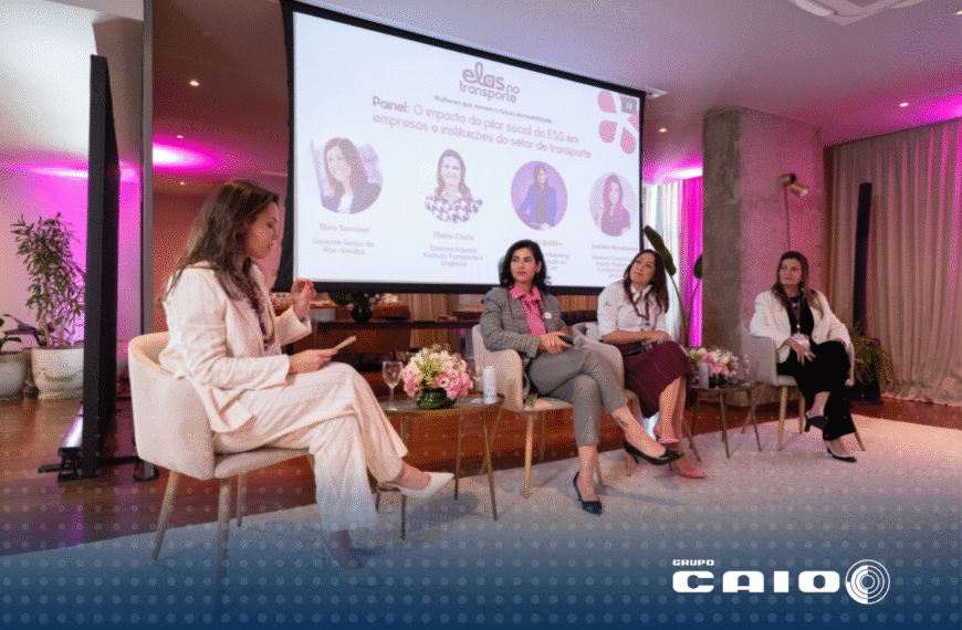 Caio e Busscar apoiam movimento que valoriza a presença feminina no setor de transporte