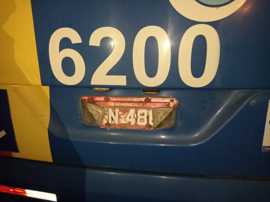 Aumentam os casos de vandalismo nos ônibus durante o período junino em Aracaju 1 setransp aju