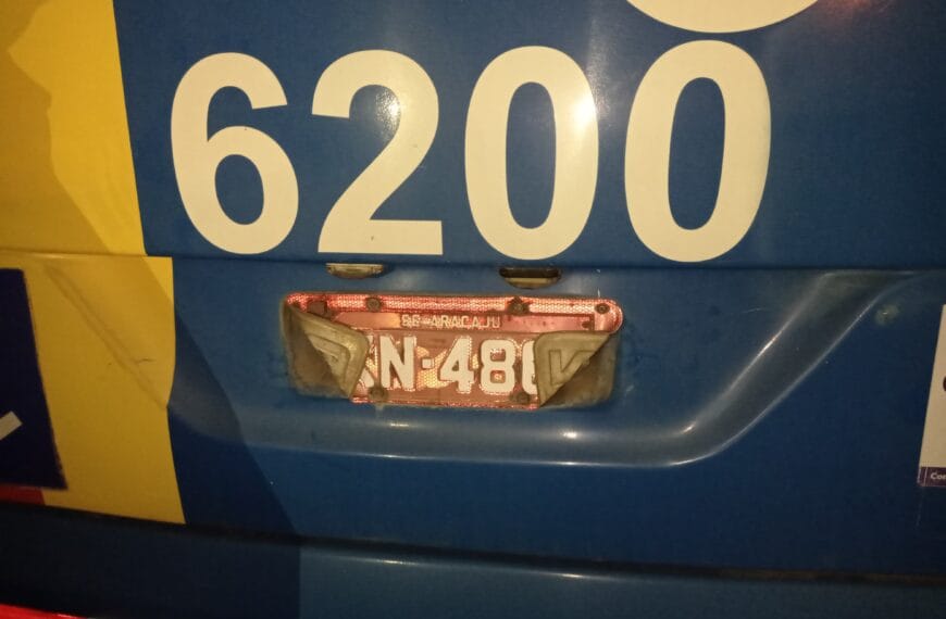 Aumentam os casos de vandalismo nos ônibus durante o período junino em Aracaju