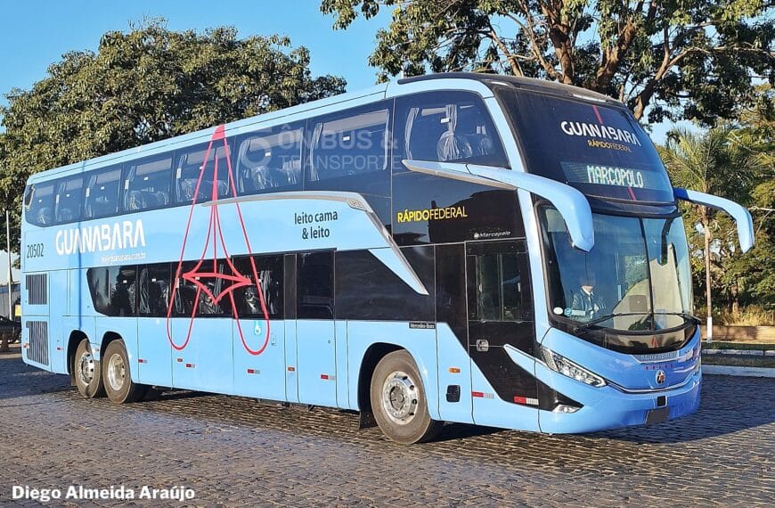 Rápido Federal renova frota com 10 ônibus Double Decker zero KM